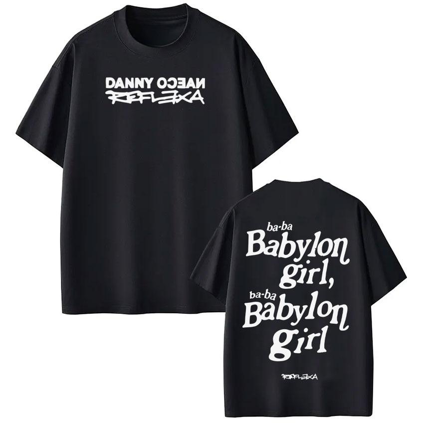 Rapper Danny Ocean 2026 Fashion Graphics Tshirt Men Women Fashion Casual Tshirt Cotton Aesthetics Vintage Shortsleeved Top