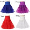 Soft Mesh Gauze Half Body Petticoat For Flare Puffy Skirts