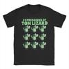 Hoppers Tom Lizard Funny Face Empty Head T Shirt Summer Pure Cotton T Shirts For Unisex Harajuku Design Tee Shirt Funny Tops