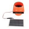 Solar Powered Exhaust Fan 10W 5V ABS Monocrystalline Silicon Solar Panel Ventilation Fan Kit for Round Pipe Pet House