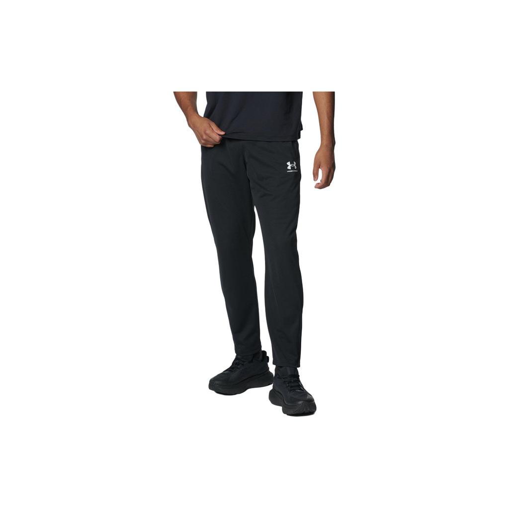 Under Armour Einfarbig Athletisches Training Schmal Geschnitten Hohe Taille Freizeit Hosen Herren Unterteile Schwarz 1382602-001