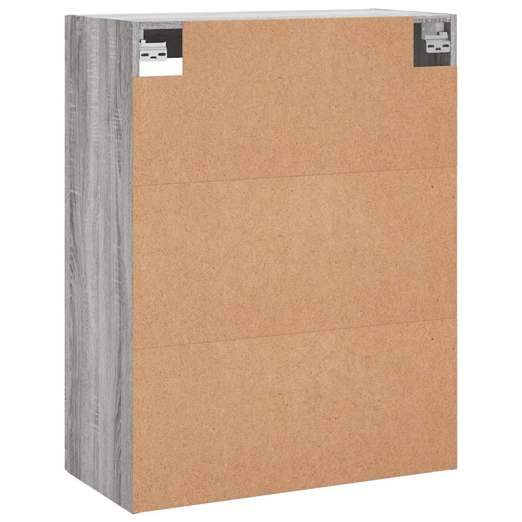 Wall Cabinet Gray Sonoma 69.5 X 34 X 90 Cm