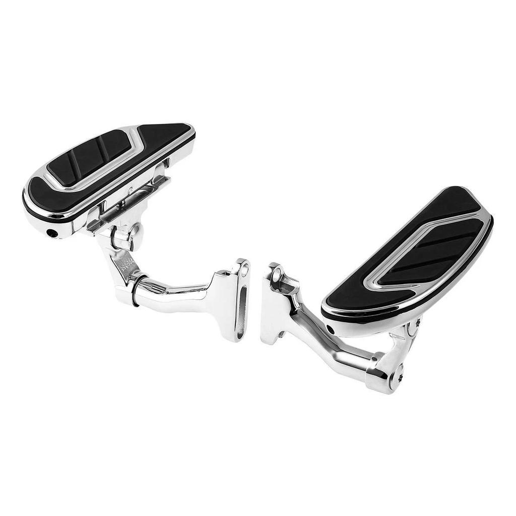 Motorcycle Rear Passenger Floorboard Footboard Bracket For Harley Touring Road King Electra Glide 1993-2024