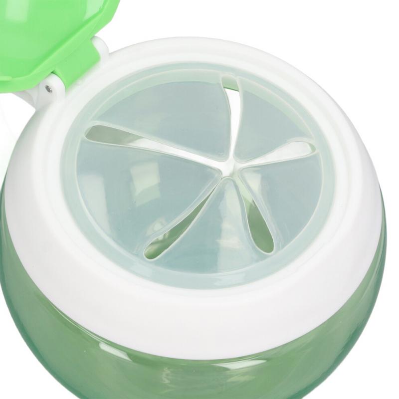 Baby Snack Container Animal Shape No Spill Impact Resistance Safe Tritan Toddler Snack Cup for Outdoor Travel Frog