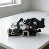 Rear Door Lock Actuator Assembly CK2Z1526412J for Driver Rear Door Service, Metal Lock Structure and Molded Housing Service Part Unit