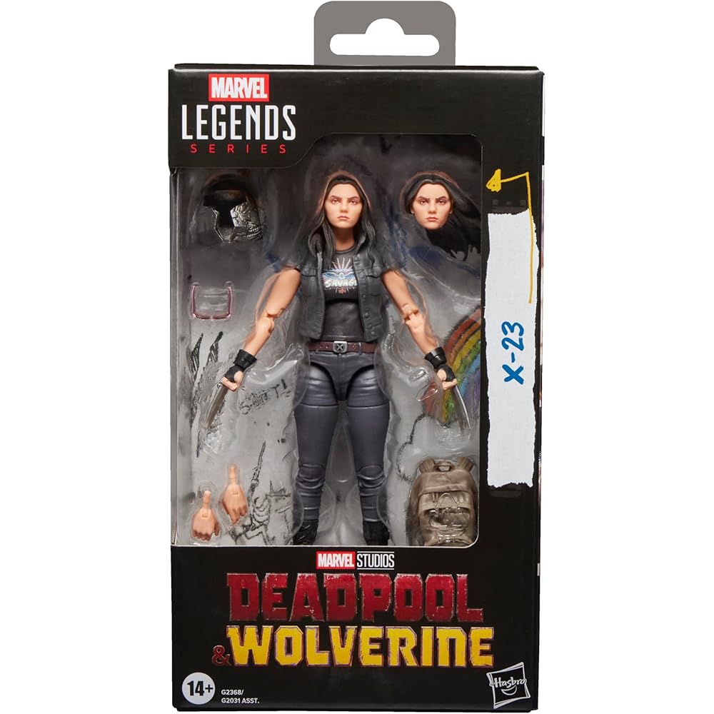 Hasbro Marvel Legends Series X-23 Action Figure 15 cm for Marvel Studios Deadpool and Wolverine Collection