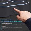Music Boxing Machine, Bluetooth Boxing Device, Wall Mounting, 9 Speeds and Modes, LED Lights, Black