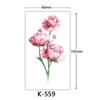 Waterproof Tattoo Stickers: English Letters, Flowers & Butterfly Sketches