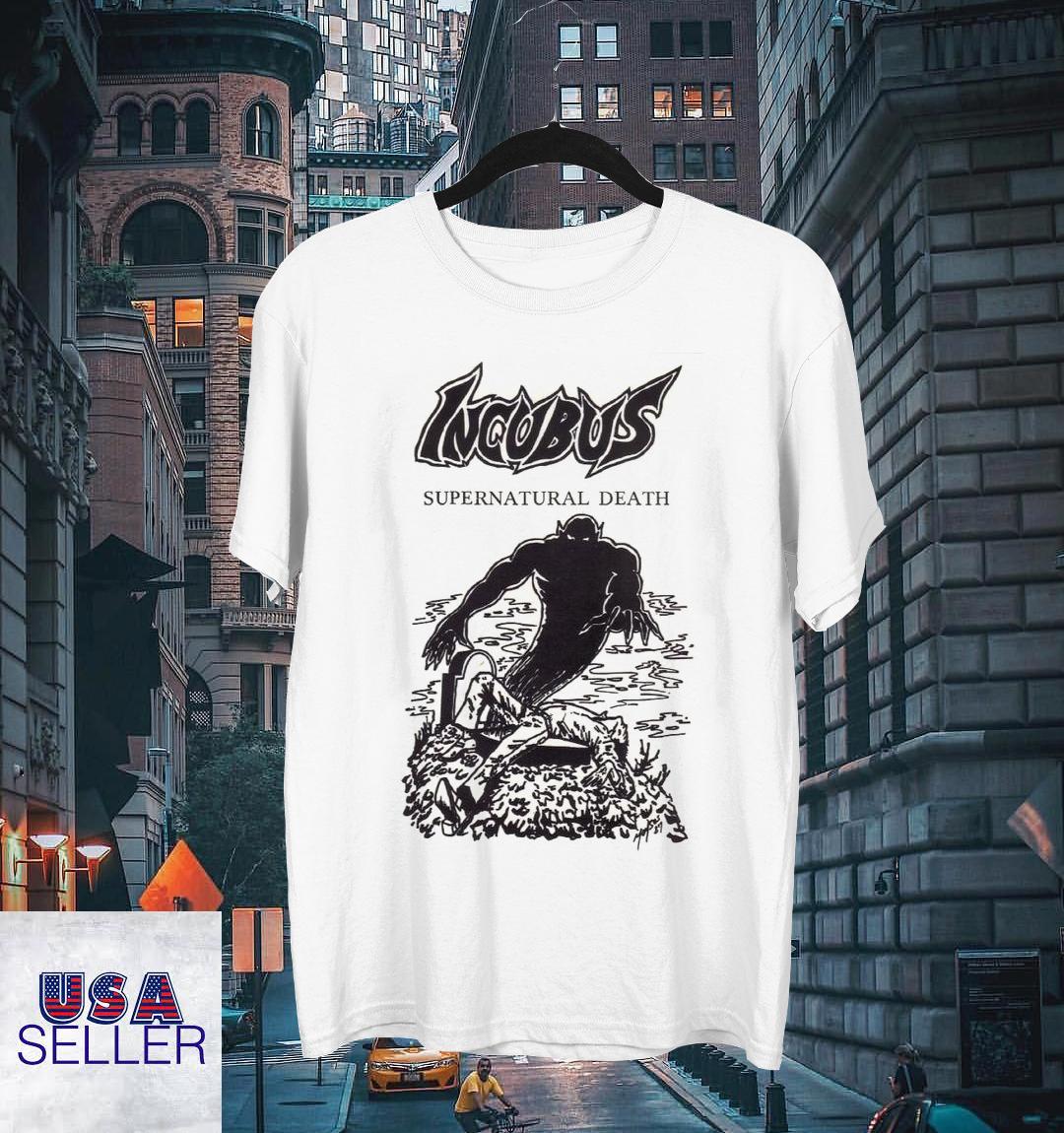 Сверхъестественная Смерть Инкуб Хлопковая Унисекс Футболка Полный Размер S-5XL Унисекс Футболка XXXL