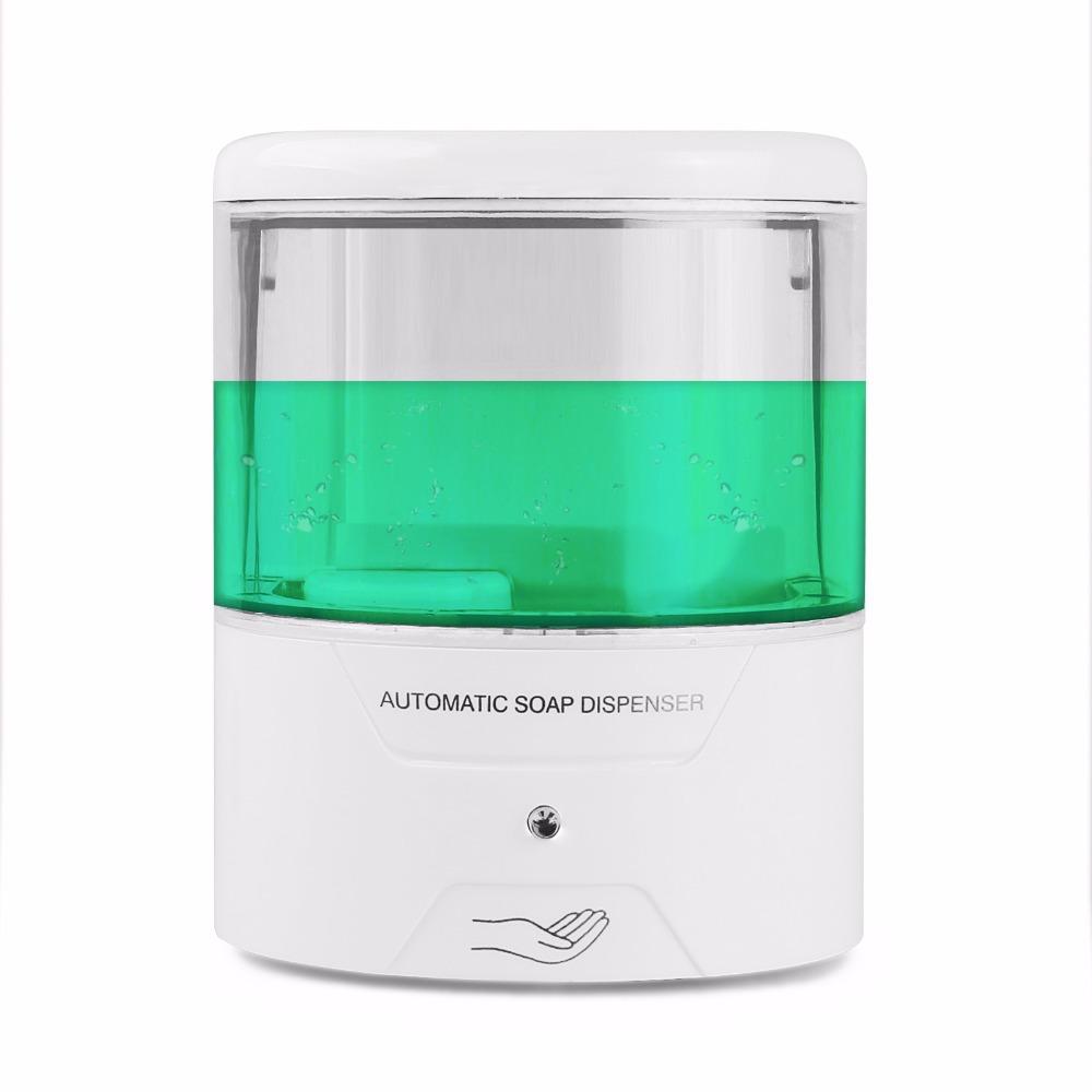 600mlwall Mounted Automatic Induction Electric Hand Sanitizer Dispenser,powered by a Large Capacity Battery,for Bathroom,kitchen