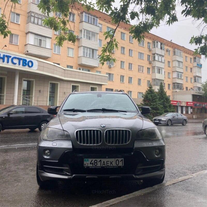 2 buc fibră de carbon model negru capac oglinzi laterale capace de înlocuire carcasă stil M pentru accesorii auto BMW X5 E70 X6 E71 2008-2013