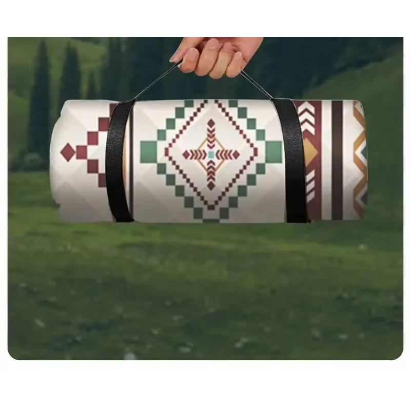 Ethnic style picnic mat moisture-proof mat thickened portable outdoor camping camping beach picnic waterproof mat tent floor mat