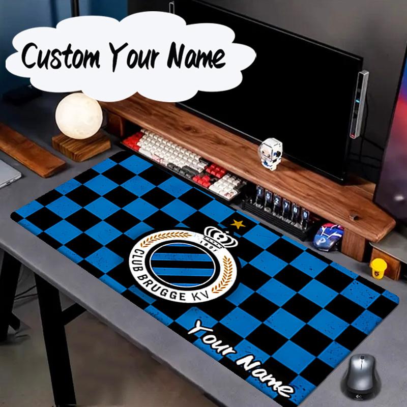 Custom Name Mouse Pad Golden Club Atletico Emblem Mouse Pad, Gaming Mouse Pad, Keyboard Pad, Desk Decor for Computer Notebook Fan Birthday Gift