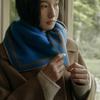 SAGEMENT EDAN COLOR SCHEME Wool MUFFLER_BLUE-BROWN