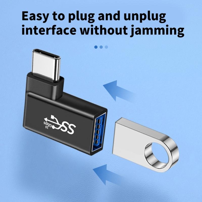Small Type C To USB Charging Converter Fast Connection USB Quick Adapter Easy To Use for Office & Entertainment