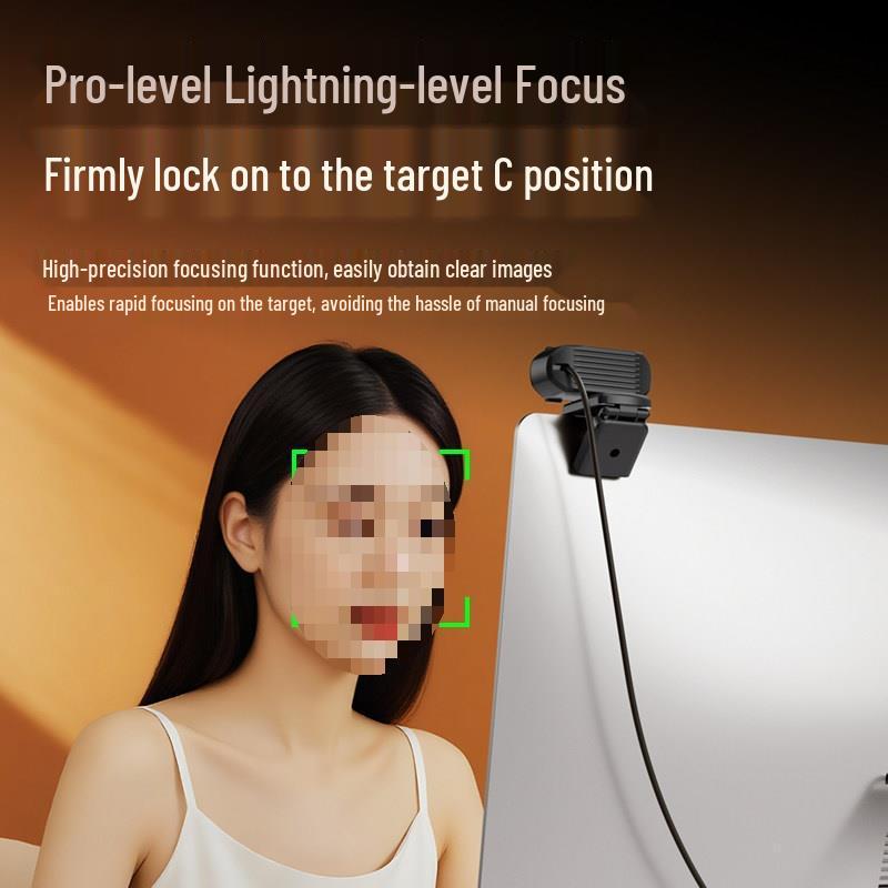 Driver-Free 4K Webcam for Desktop and Laptop: Ideal for Online Classes and Live Streaming