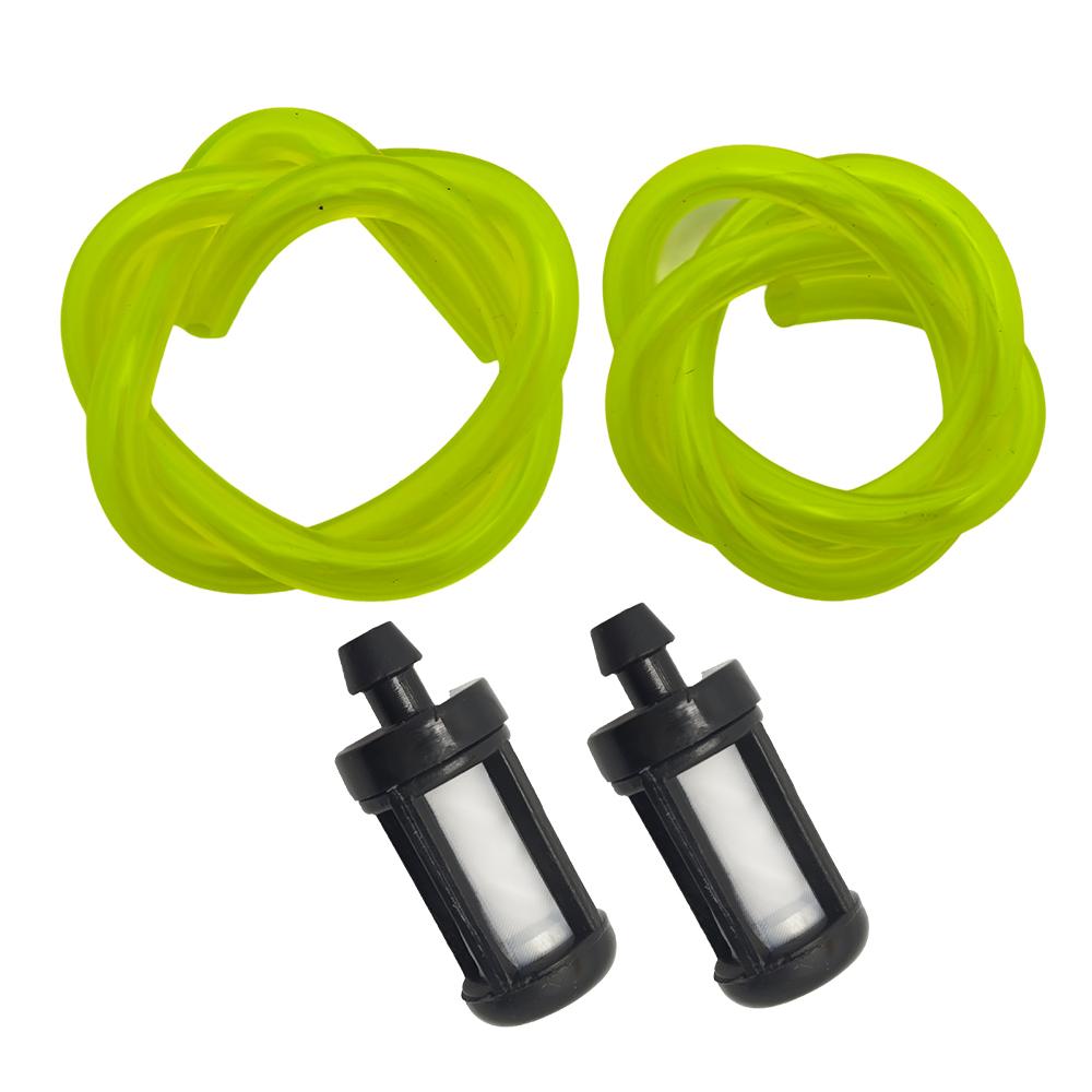 2Feet Fuel Line Hose (3x5mm & 3x6mm) Fuel Filter Kit For Zama Stihl Poulan Husqvarna Craftsman Chainsaw Trimmer Blowers