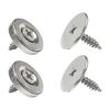 Space Saving Magnetic Cabinet Latches Steel Corrosion Resistant Hide Mounting For Closet Door