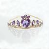 Korean Style Rhinestone Crystal Crown: Heart & Water Drop Diamond Design for Children's Performances