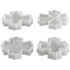 Easter Theme Cross-shaped Storage Box Mold Non-stick Flexible Silicone Candlestick Mold Decorative DIY Plaster Mold