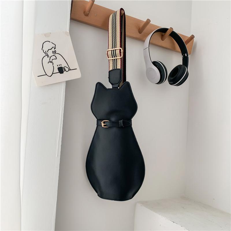 Funny Cat Fashion 2025 New Korean Version Street Shot Kitten Bag Fashion Personality Shoulder Messenger Bag