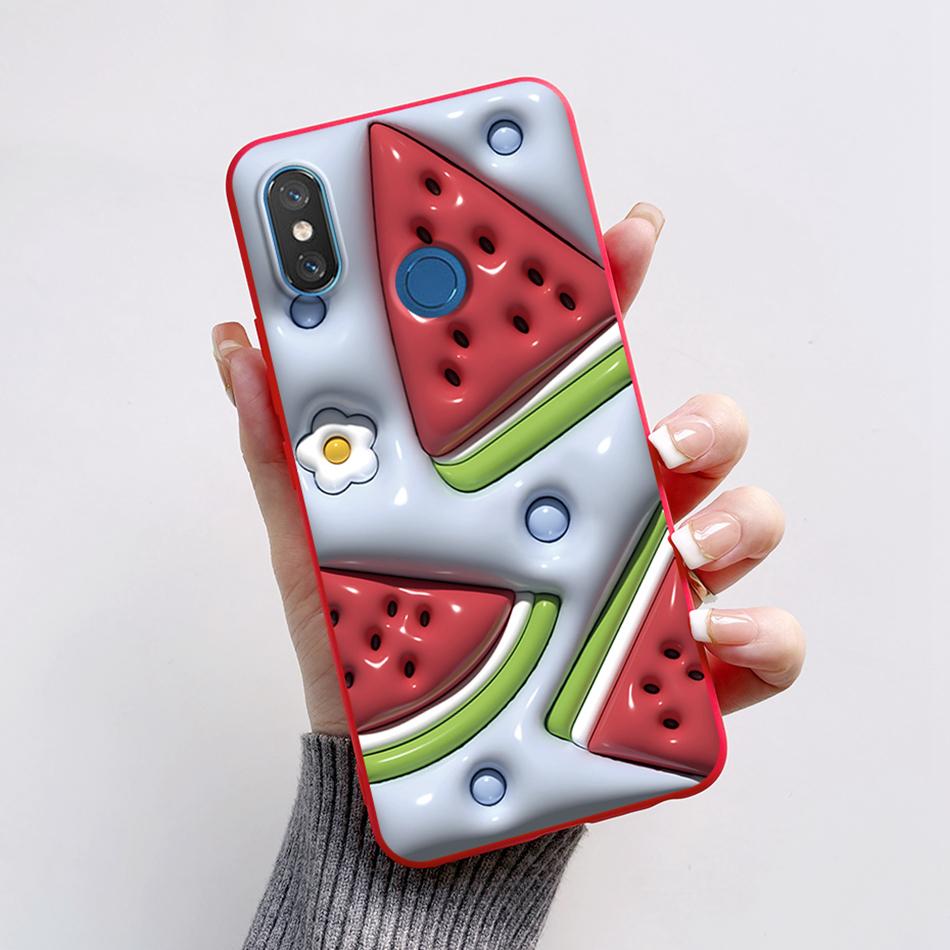 For Xiaomi Mi 8 6.21" Case Cute Bear Cartoon Cat Soft Silicone Shockproof Cover For Xiaomi Mi8 M1803E1A Bumper Phone Case Fundas
