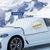 Magnetiskt bilskydd för snö för framruta solskydd förtjockat snöskydd frost- och isskydd bilkläder