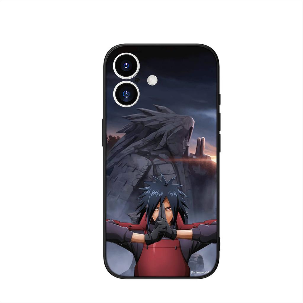 Phone Cover for Apple iPhone 17 16 15 11 Pro XS Max XR 6 7 8 Plus + SE 2020 5 16E Case Itachi Narutos Sasuke Uchiha Madaras