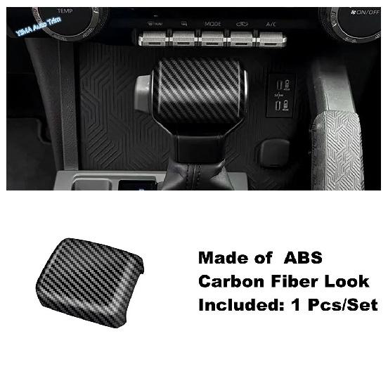 Car Gear Shift Knob / Roof Reading Lights / Air AC Outlet Vent Cover Trim For Toyota Tacoma 2024 2025 Carbon Fiber Accessories