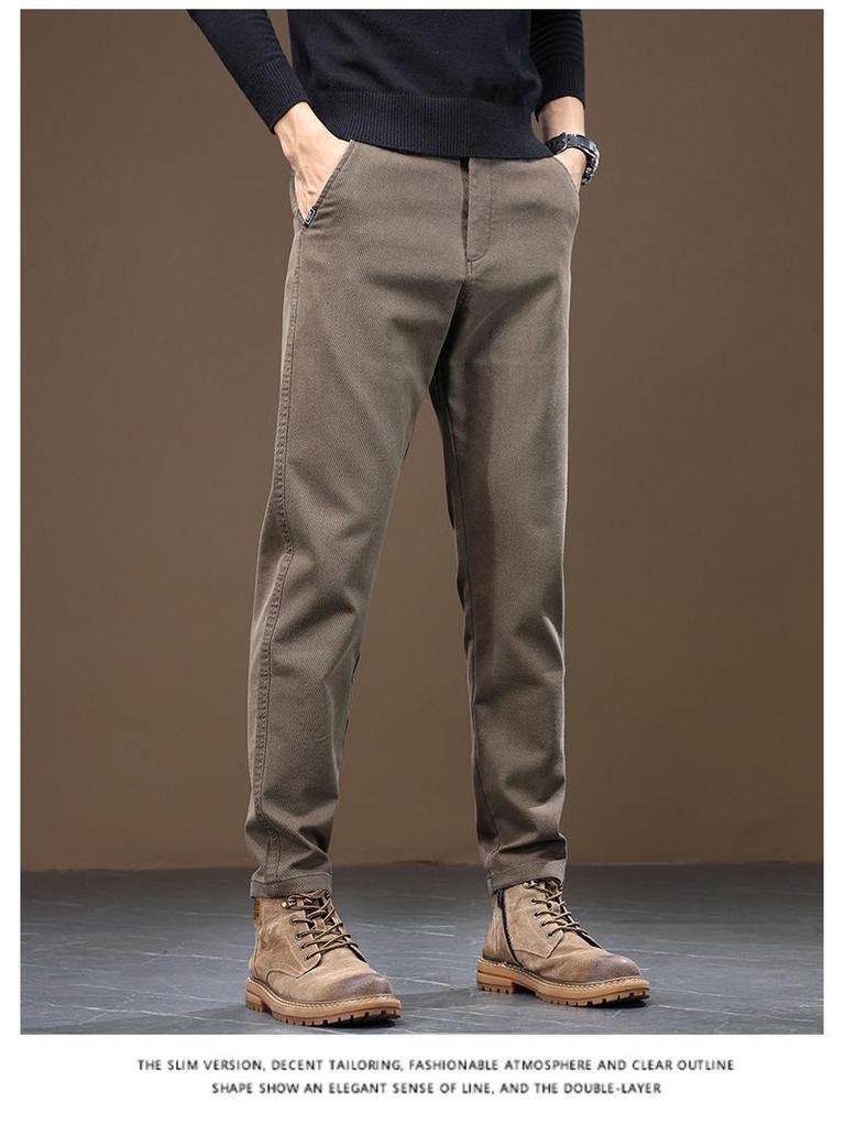 Romon 2025 Herren Casual Locker Gerade Bein Hose - Vielseitiger Stretch für Frühling/Herbst/Winter