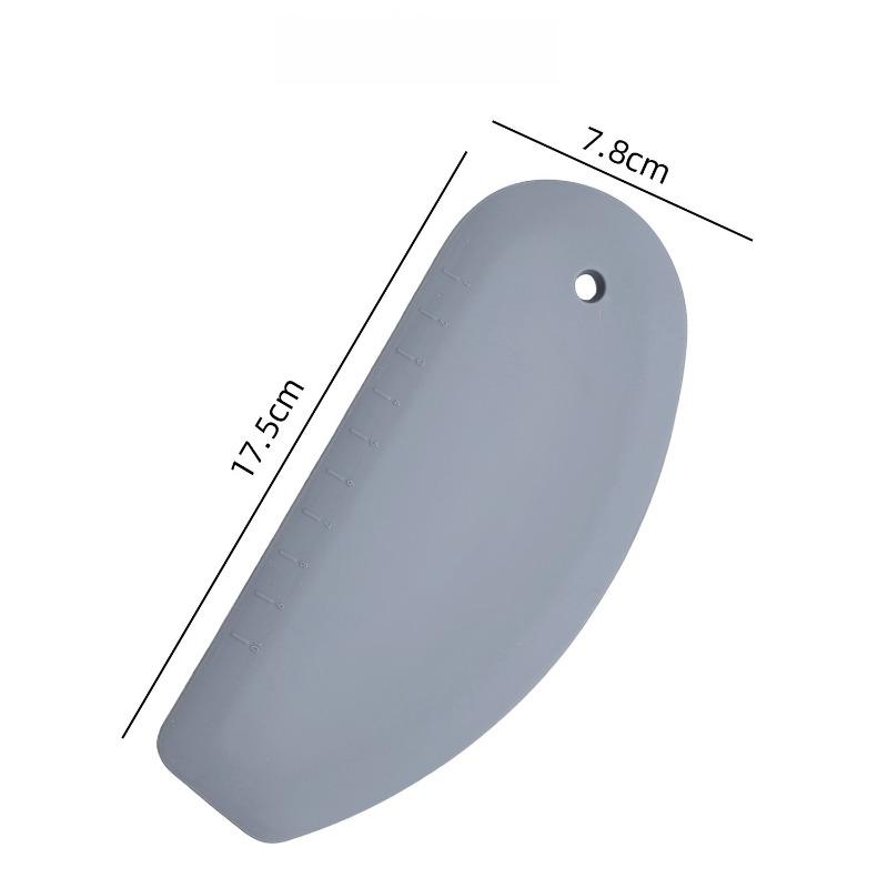 Silicone Noodle Cutting and Baking Tools Kitchen Intestine Powder Cutting Knife Cake Cream Scraper Baking Supplies