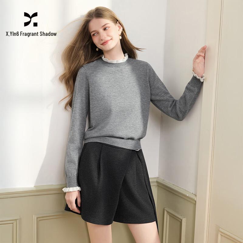 Women s 2025 Winter Wool Blend Knit Pullover M