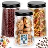Glass Containers For Loose Products With Lid 1 L 3 Pcs.