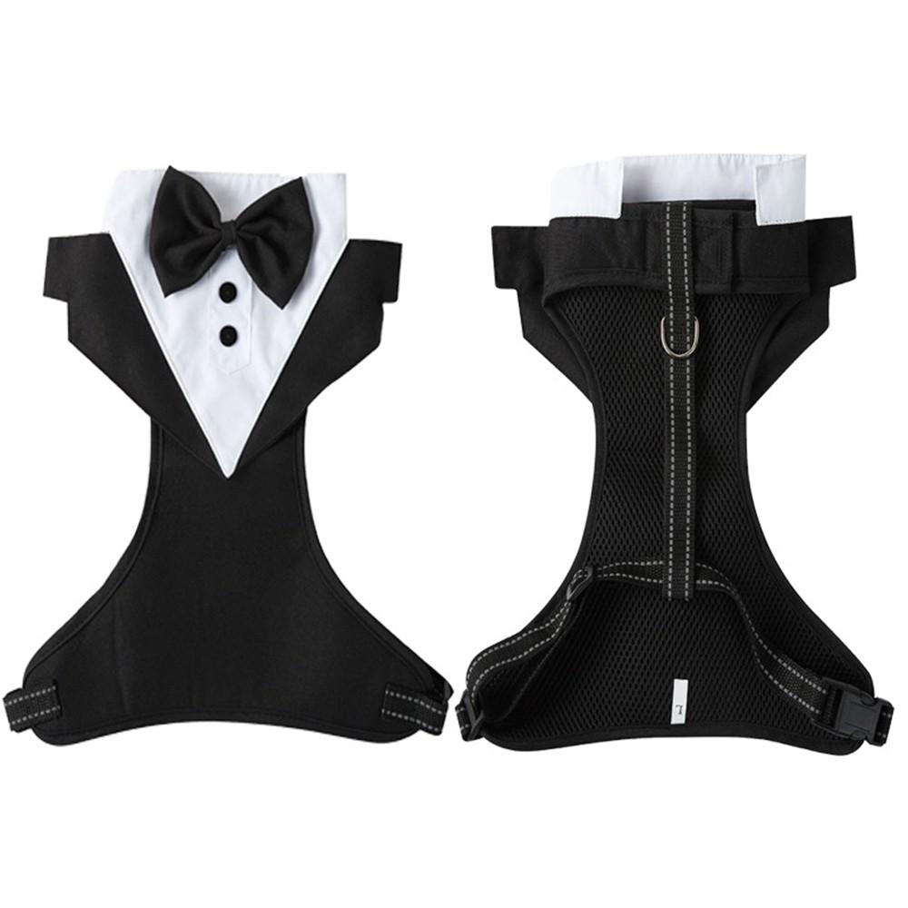 Dog Harness for Small Dogs Adjustable Puppy Cat Harness Vest-Pet-Outdoor-Walking S