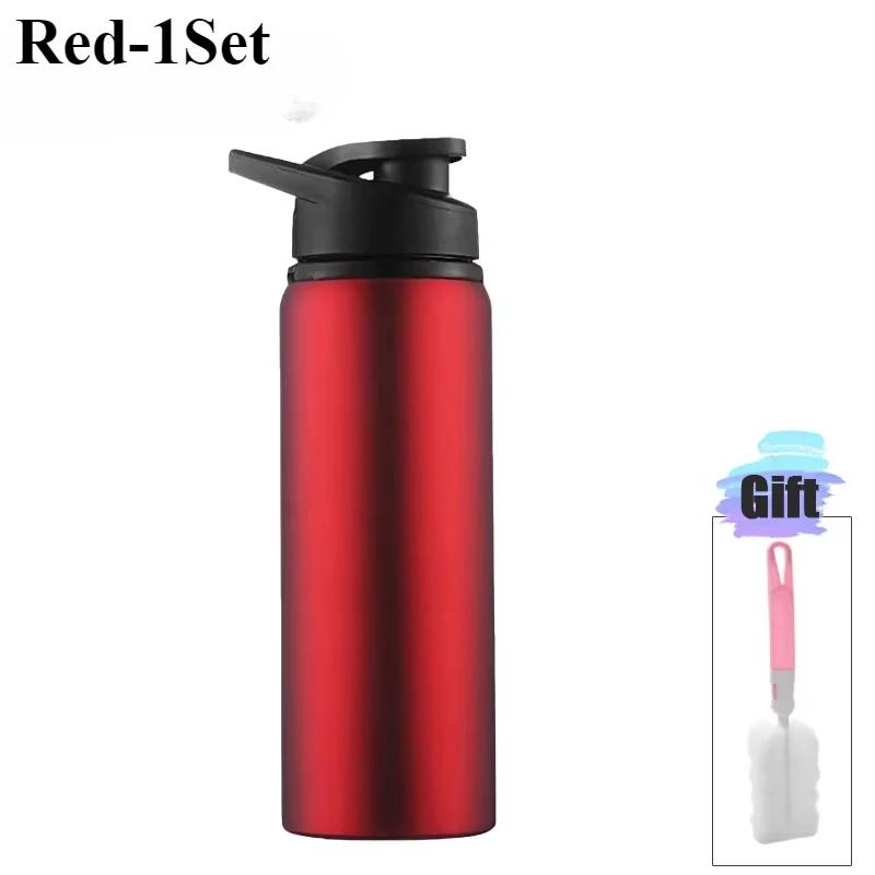 

1-3PCS Stylish Portable Stainless Steel Sports Water Bottle Leisure Bike Riding Drinking Water Bottle Outdoor Sport Travel Cup