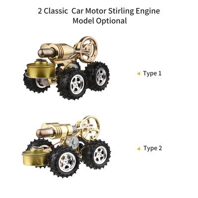 Stirlingmotor-Kit, Stromgenerator, Heißluft-Automotormodell, physikalisches Generatormodell mit