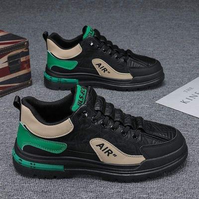 Herrenschuhe Winter Samt warme Baumwollschuhe Herren Outdoor Sport und Freizeit Board Schuhe dicke Sohle rutschfest wasserdicht koreanische Version Herren