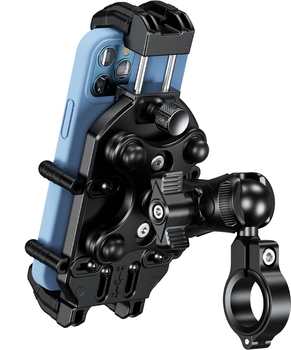 

Kaedear Мотоциклетный держатель для смартфона Air Devil, Виброгасящее крепление, Сигнал/Воздух KDR-M26C (Держатель для смартфона)