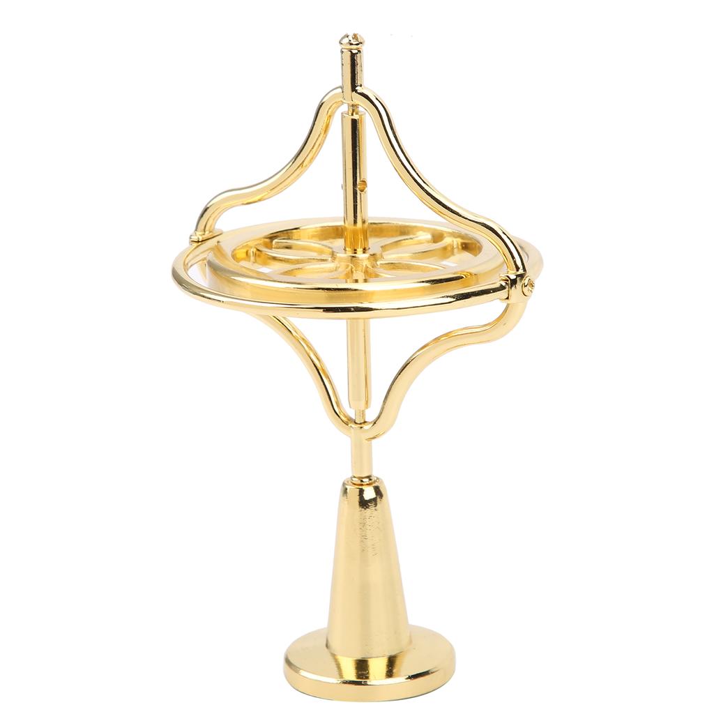 Aluminum Alloy AntiGravity Decompression Gyroscope Scientific Educational Children Toy