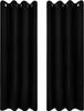 Curtain - Utopia Bedding - Eu0740 - 2 Panels - Thermal Insulation - Rustproof Eyelets