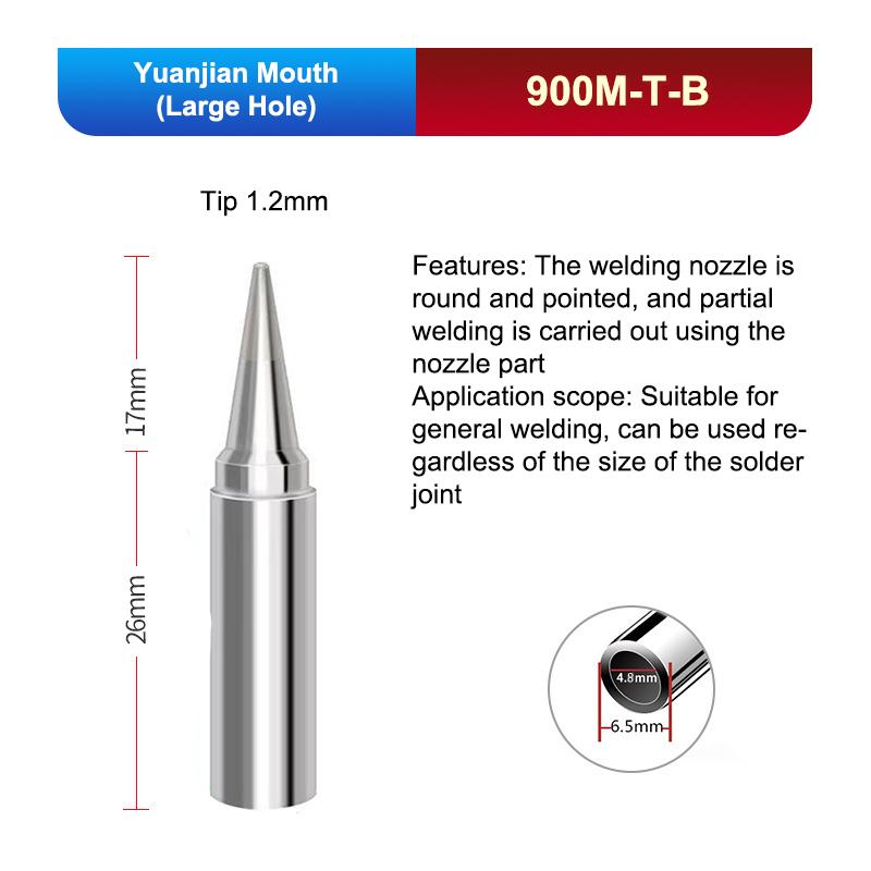 1Set Soldering Iron Tips Replacement Kit Internal Heating Constant Temperature Electric Soldering Iron Tip Soldering Irons Tools