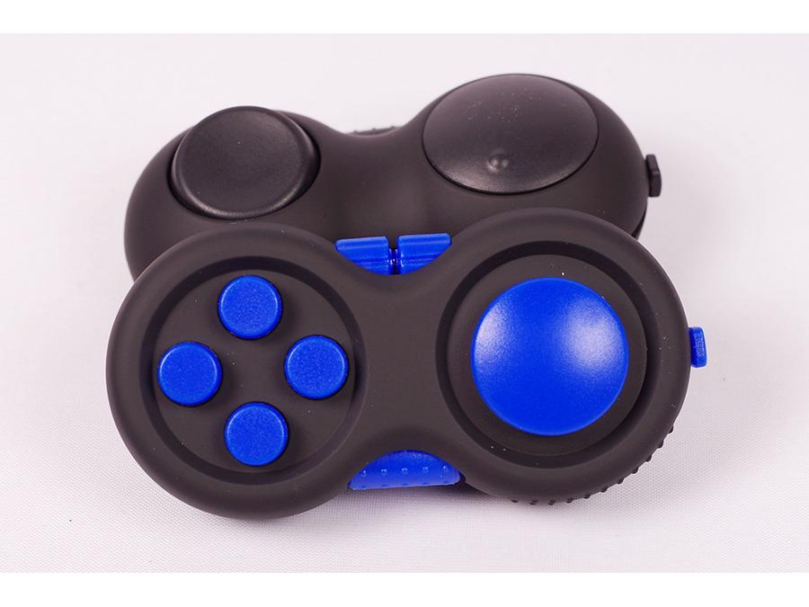 Colorful Handle Fidget Pad Anxiety Relief Cube Toy