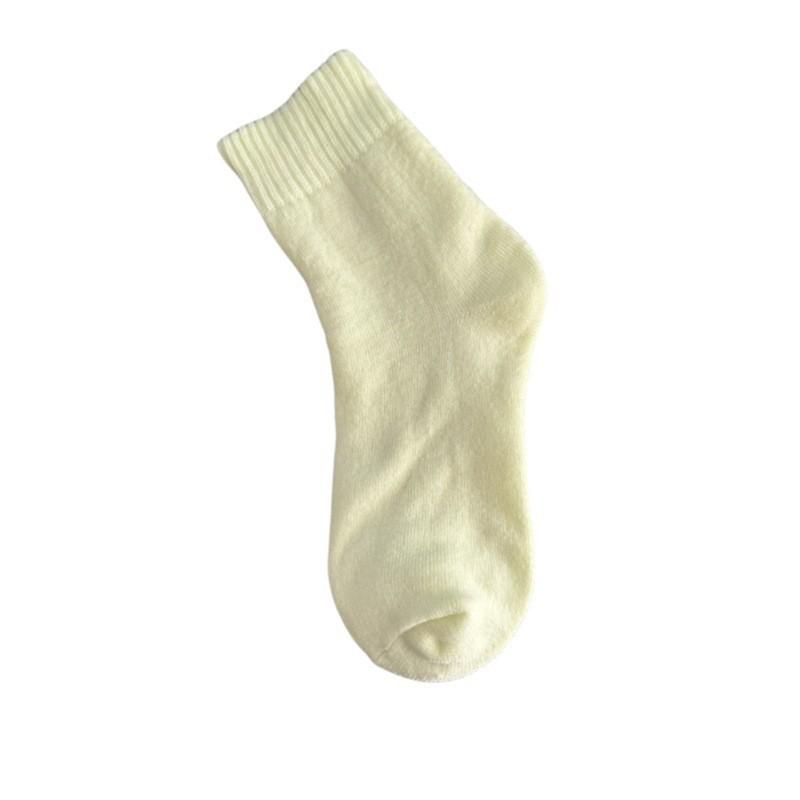 

Women s Fleece-Lined Candy Terry Socks: Mid-Calf, Over-the-Knee, Warm Autumn/Winter 1 Pair/One Size