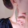 Temperament Long Full Diamond Fringed Earrings Women'S Fashion Exaggerated High-End Super Flash Earrings