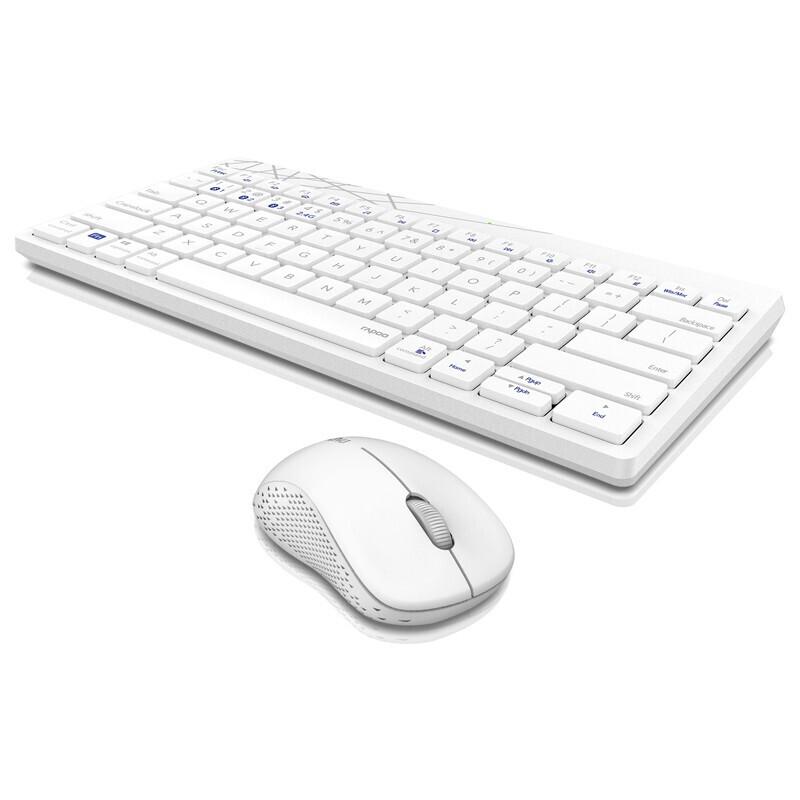 Rapoo 8000GT Wireless Bluetooth Multi-Mode Keyboard Mouse Combo