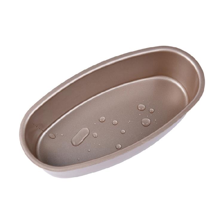 

Ellipse Cheese Cake Mold Carbon Steel Oval Bread Pan Nonstick Ensures Even Cooking And Easy Removal For Oven Baking 1