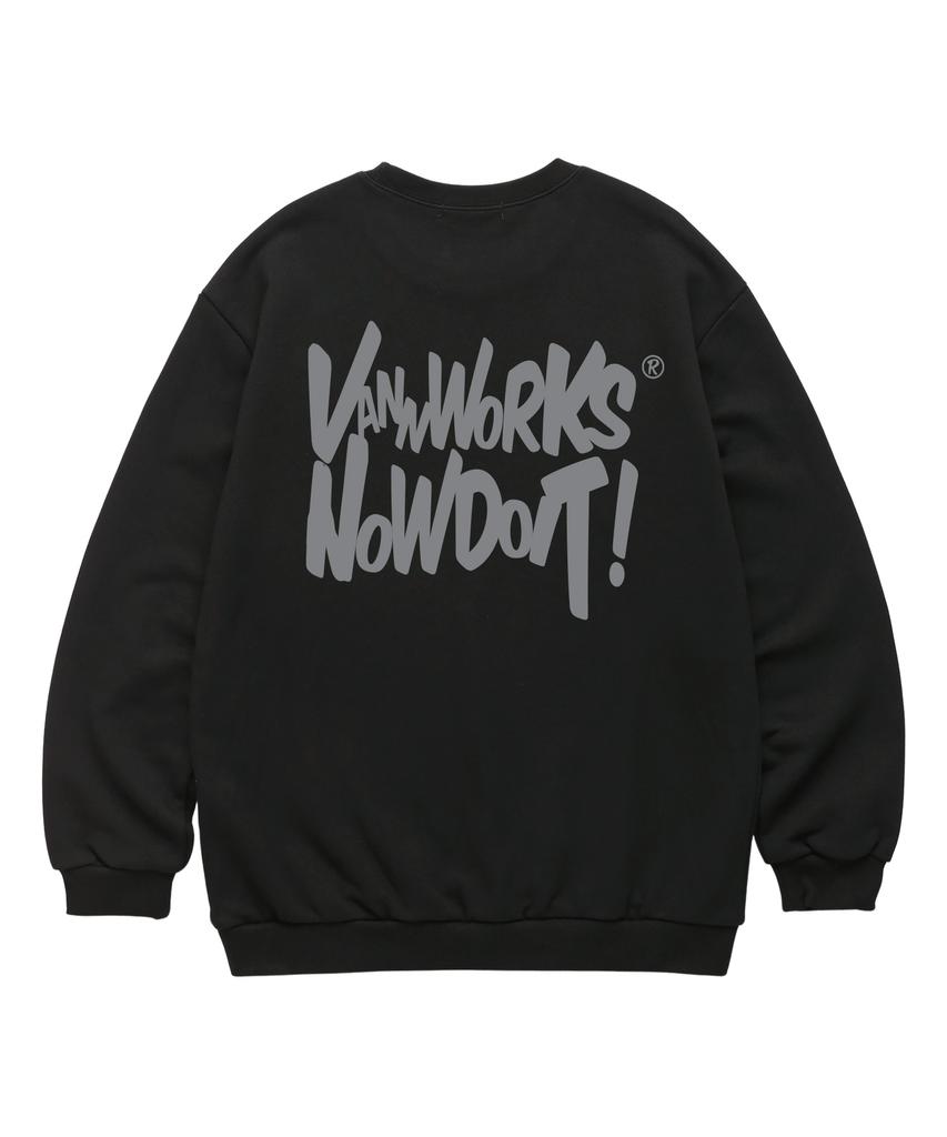 VANNWORKS Now Doit Sweatshirt (Vls0083) Black (Type B)