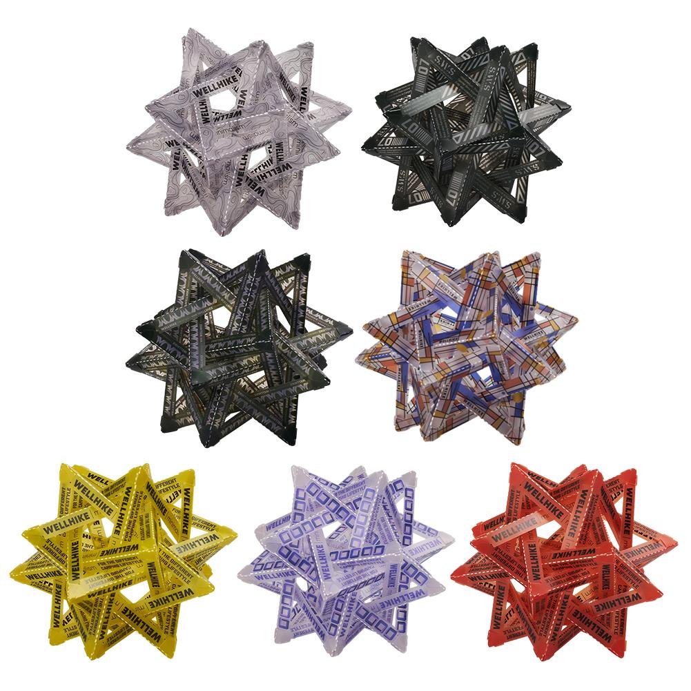 DIY Outdoor Star Camping Light Shade Wear-Resistant Outdoor Lantern Shade Decorative Lampshade for Outdoor Camping Tent