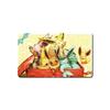 Pokemon Sylveon Glaceon Self Made Anime Game Characters Gifts Toys Classic Series Cards Pad Rubber Collection Card Dueling Mat