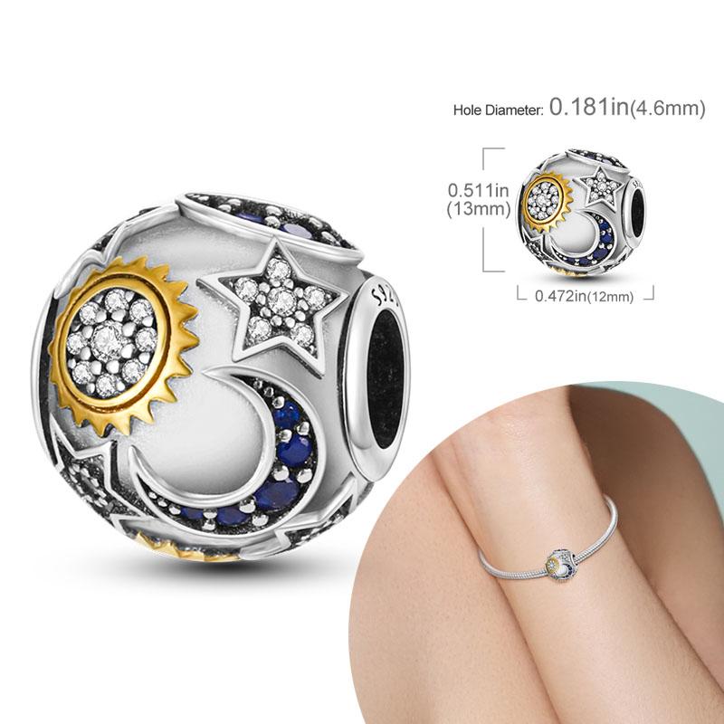 New 925 Silver Charm Bead Fit Original Bracelet Charms for Women Necklace DIY Jewelry Gift